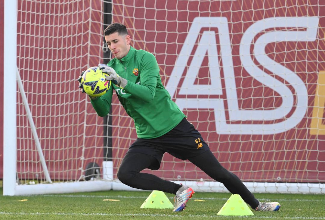 Trigoria, primo allenamento con la Roma per Solbakken – FOTO GALLERY - immagine 8