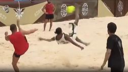 VIDEO / Ronaldinho e la rovesciata da campione al reality show in Turchia