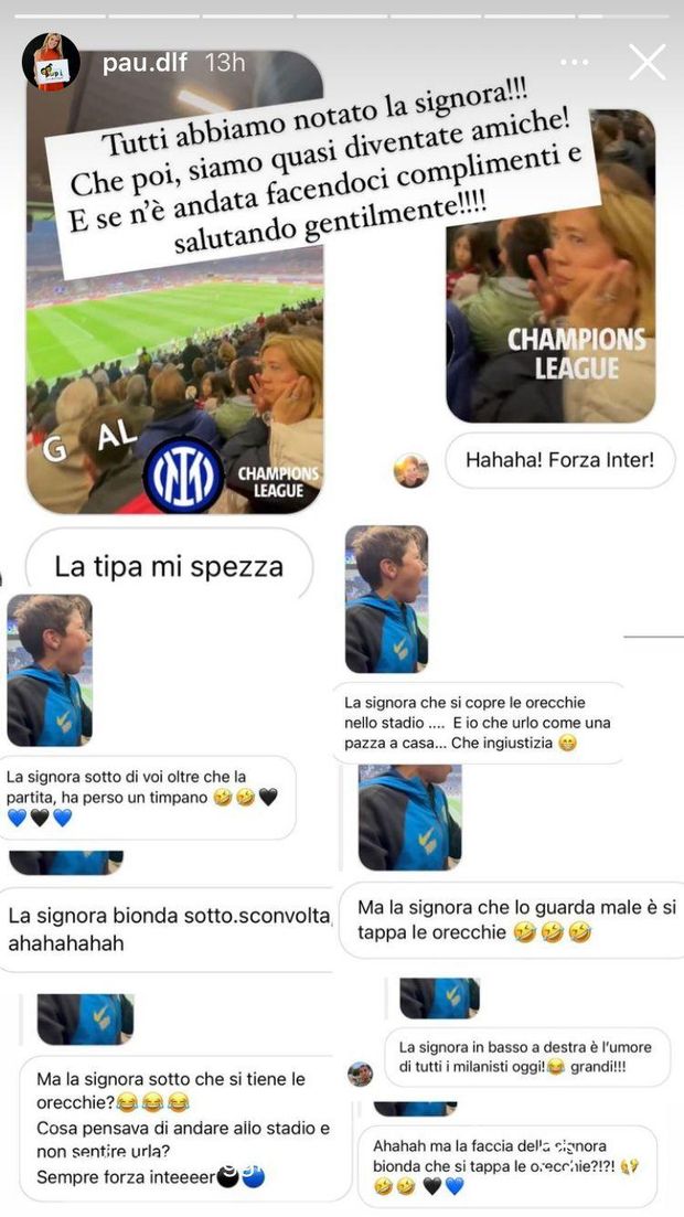 Tifosa milanista guarda male la moglie di Zanetti, Paula spiega: “Poi siamo quasi…”- immagine 3