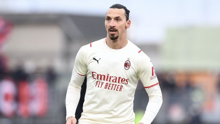 Zlatan Ibrahimovic (attaccante AC Milan) qui durante Venezia-Milan 0-3 (Serie A 2021-2022) | News (Getty Images) Zlatan Ibrahimovic AC Milan
