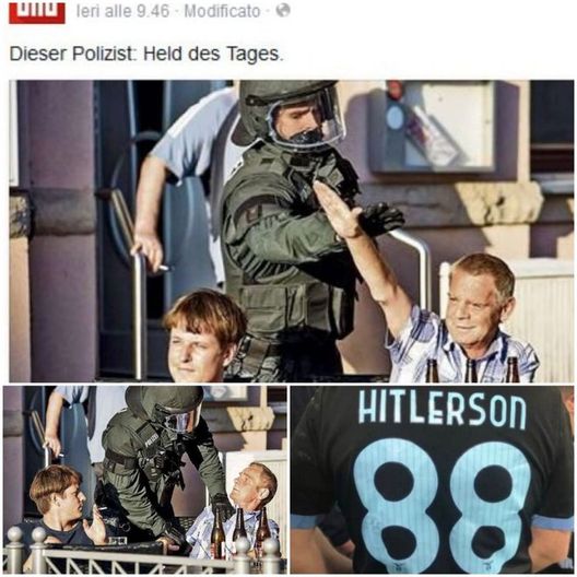 Hitlerson 88 è tedesco: la maglia dell’odio indossata dopo l’inizio del derby- immagine 2