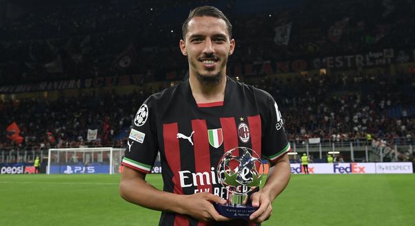 Ismaël Bennacer AC Milan Milan-Dinamo Zagabria 3-1 Champions League 2022-2023