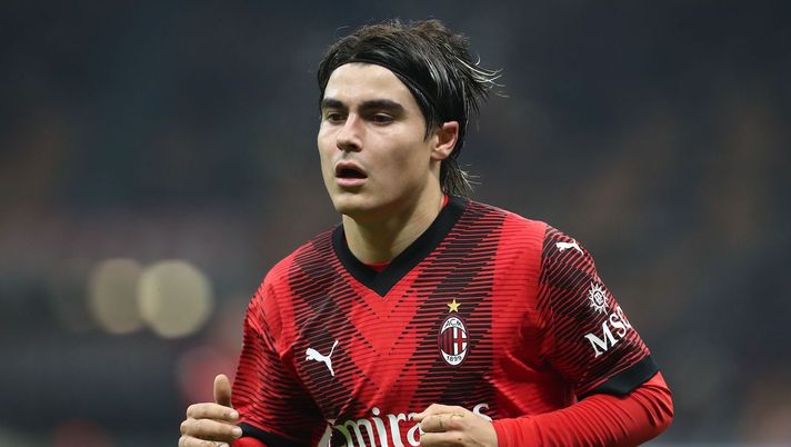 Luka Romero AC Milan Milan-Cagliari 4-1 Coppa Italia 2023-2024