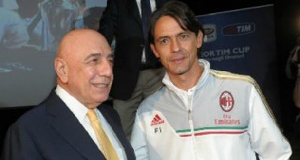 Galliani e Inzaghi (Fonte foto: www.sportmediaset.mediaset.it) Galliani e Inzaghi (Fonte foto: www.sportmediaset.mediaset.it)
