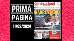 Prima pagina Corriere dello Sport: Milan-Napoli, sorpresa Zielinski