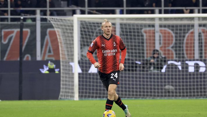 Kjaer AC Milan Milan-Monza 3-0 Serie A 2023-2024