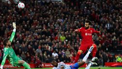 Salah vede Manchester United e si scatena: nessuno come lui in Premier League