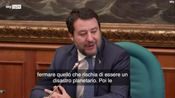 VIDEO Guerra in Ucraina, Salvini: “Tutti uniti per fermare disastro planetario”