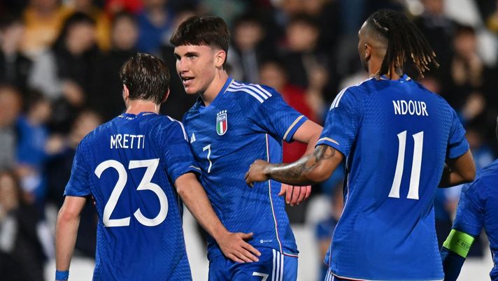 Italia U21, successo in salsa Inter: gol di Casadei e Fabbian, assist di Zanotti - immagine 1
