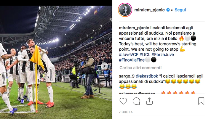 Juventus-Valencia, Pjanic sicuro: “Calcoli? Li lascio agli appassionati di sudoku, noi pensiamo a vincerle tutte!” Juventus-Valencia, Pjanic sicuro: “Calcoli? Li lascio agli appassionati di sudoku, noi pensiamo a vincerle tutte!”