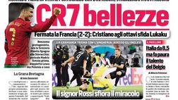 Prima Pagina, Corriere dello Sport: “CR7 bellezze. Locatelli, prove d’intesa”