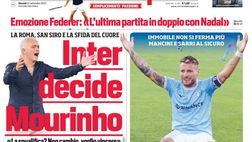 EDICOLA CDS / Inter, decide Mourinho: tra dieci giorni può segnare il futuro di Inzaghi