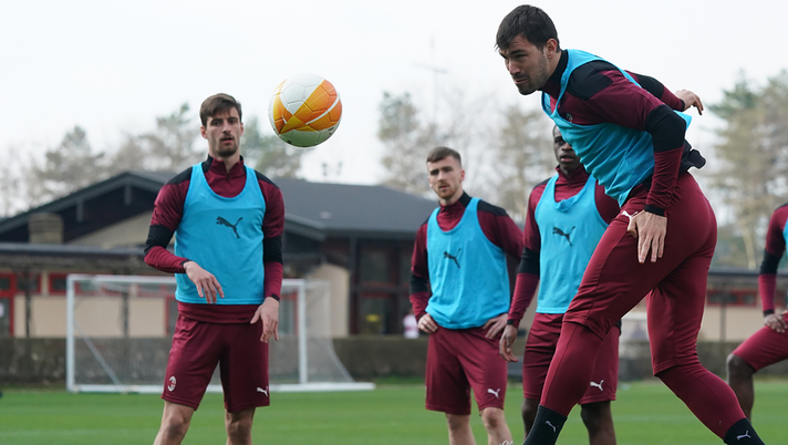 allenamento Milanello 
