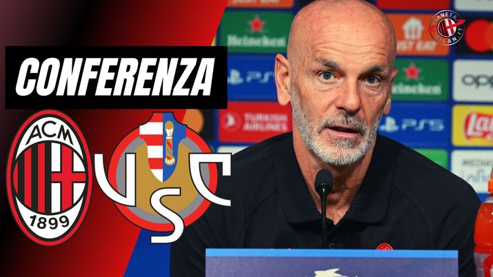 Milan Cremonese Pioli coferenza