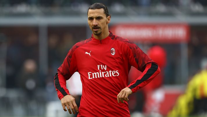 Zlatan Ibrahimovic, attaccante del Milan (credits: GETTY Images) 
