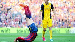 Pique saluta Godin: “Enorme rispetto per un gran difensore. Buona fortuna, ci mancherai”
