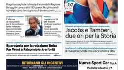 Prima Pagina, Giornale di Sicilia: “Roghi e paura arrivano rinforzi da tutta Italia”