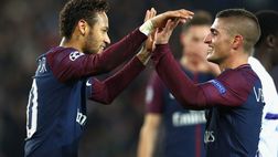 Neymar posta una foto con un orecchino “tamarro”, Verratti commenta così…