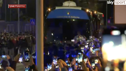 VIDEO Italia, delirio azzurro a Palermo: l’arrivo della Nazionale al ‘Renzo Barbera’
