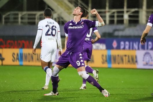 GERMOGLI PH: 23 GENNAIO 2021 FIRENZE STADIO ARTEMIO FRANCHI SERIE A FIORENTINA VS CROTONE NELLA FOTO GOL ED ESULTANZA VLAHOVIC GERMOGLI PH: 23 GENNAIO 2021 FIRENZE STADIO ARTEMIO FRANCHI SERIE A FIORENTINA VS CROTONE NELLA FOTO GOL ED ESULTANZA VLAHOVIC