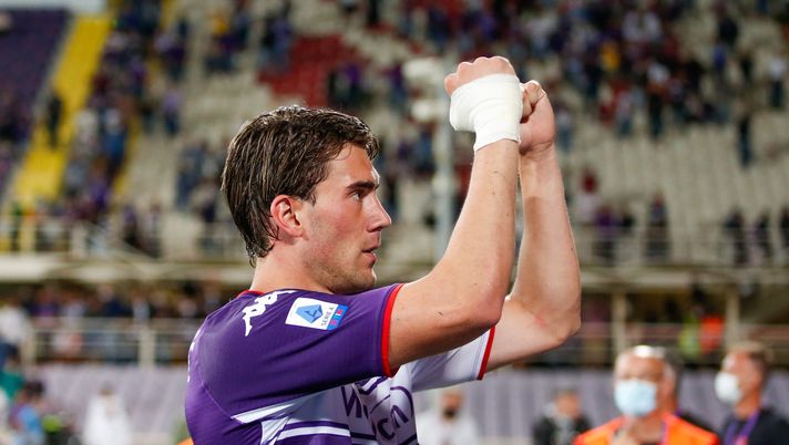 GERMOGLI PH: 28 AGOSTO 2021 FIRENZE STADIO ARTEMIO FRANCHI SERIE A FIORENTINA VS TORINO NELLA FOTO VLAHOVIC 