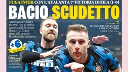 Prima Pagina, La Gazzetta dello Sport: “Bacio scudetto. Juve, ti Porto tra le stelle”