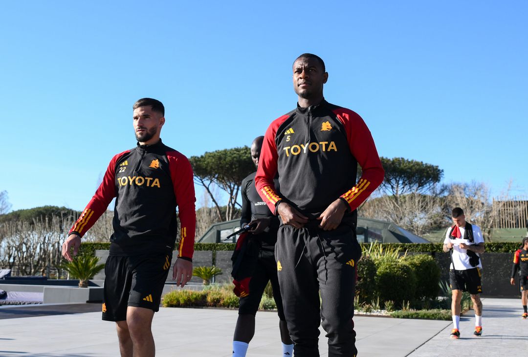 Roma, la rifinitura alla vigilia del Torino – FOTOGALLERY - immagine 20