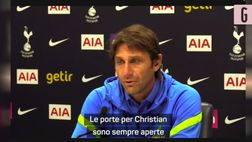 VIDEO Tottenham, Conte chiama l’ex Inter: “Ritorno di Eriksen? Porte sempre aperte”