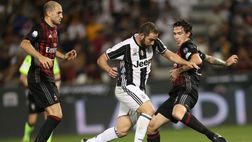 Serie A, Milan-Juventus 0-2: una doppietta di Higuain stende i rossoneri