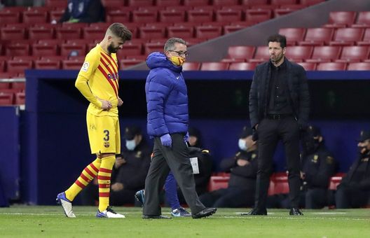 (Photo by Gonzalo Arroyo Moreno/Getty Images) Simeone contro il Barcellona