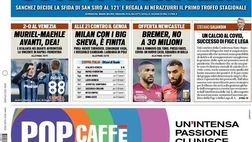 EDICOLA / TS: Super Inter, Juve a testa alta. Sanchez decide la sfida di San Siro