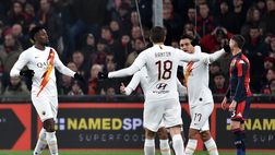Genoa-Roma, finisce 1-2 il primo tempo: protagonista Spinazzola, Pandev colpisce all’ultimo secondo