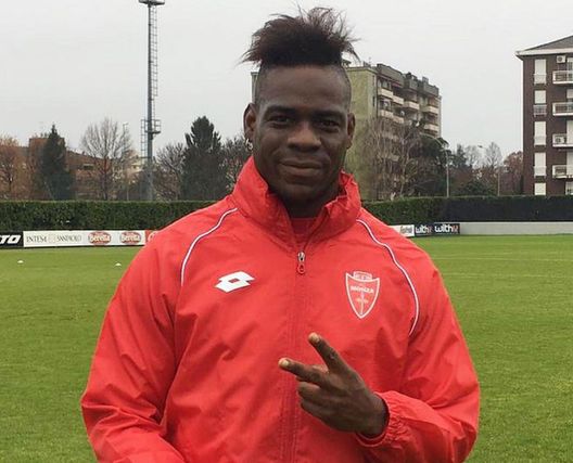 Balotelli Monza (Instagram Monza) Balotelli Monza (Instagram Monza)