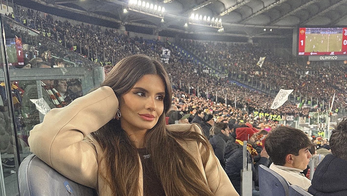 Roma, lady Matic e il tifo per il marito: “Chi è il migliore?” Roma, lady Matic e il tifo per il marito: “Chi è il migliore?” - immagine 1