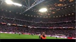 VIDEO / EL, Ibrahimovic non può giocare la finale, ma scende nella “Zlatan Arena”