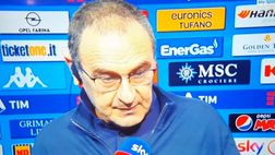 Sarri: “Calo per mancate vittorie di Inter e Lazio? A noi bastano 14 vittorie e degli altri…”