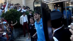 VIDEO / 22 aprile 2007, delirio pre-Scudetto a Siena sotto l’albergo dei nerazzurri