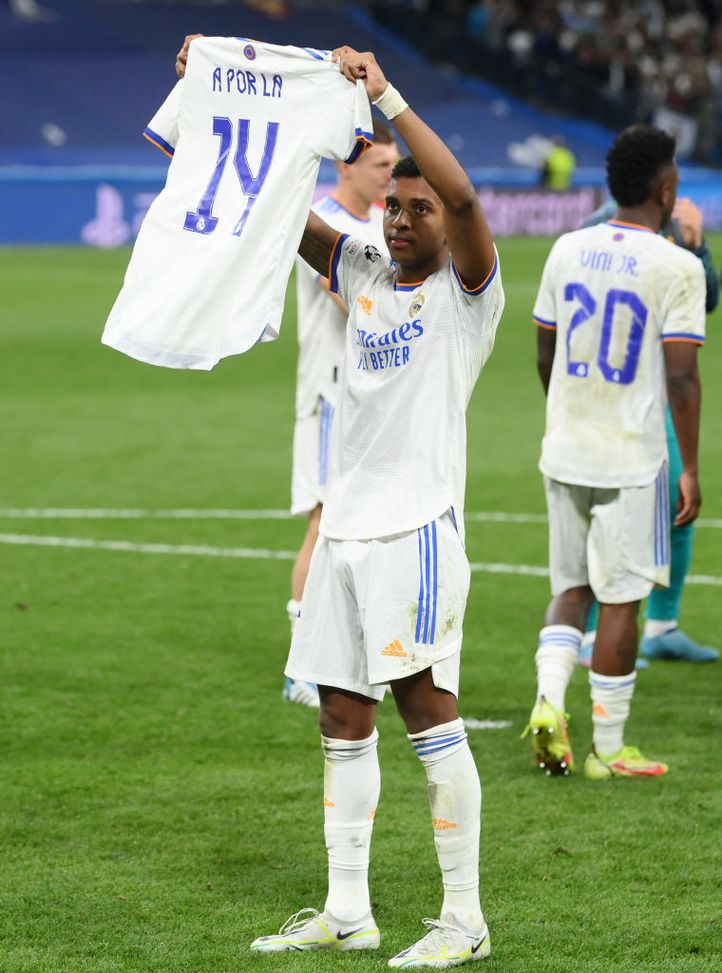 (Photo by David Ramos/Getty Images) Real, sempre più su: Rodrygo non si accontenta della “Stagione perfetta”- immagine 2