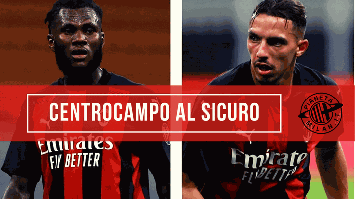 Franck Kessie e Ismael Bennacer, centrocampisti dell'AC Milan (Getty Images) Franck Kessie e Ismael Bennacer, centrocampisti dell'AC Milan (Getty Images)