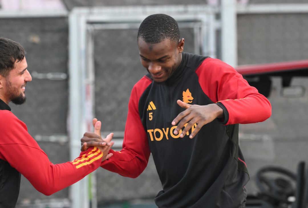 Roma, primo allenamento in vista del Frosinone – FOTO GALLERY - immagine 19