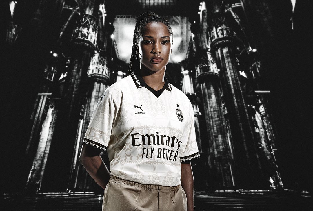 Nuova quarta maglia Milan 2023-2024 PUMA PLEASURES
