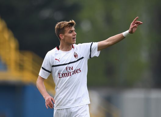  Daniel Maldini, trequartista del Milan Primavera (credits: GETTY Images) 