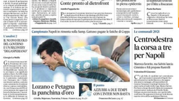 Le prime pagine dei giornali di oggi 11 dicembre: “CIAO PABLITO, CI HAI RESO FELICI”