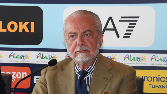 Aurelio De Laurentiis, presidente del Napoli (getty images)