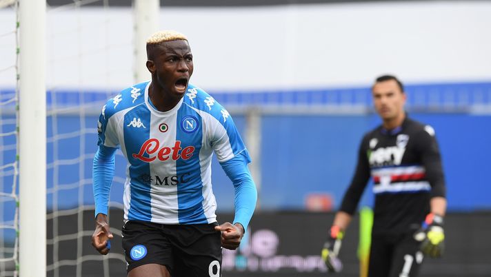 Vìctor Osimhen (Photo by SSC NAPOLI via Getty Images) 