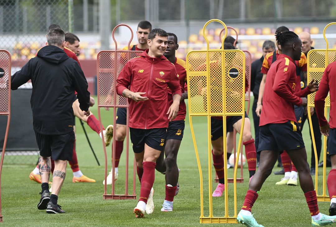 Roma, la rifinitura alla vigilia del Bayer Leverkusen – FOTO GALLERY- immagine 1