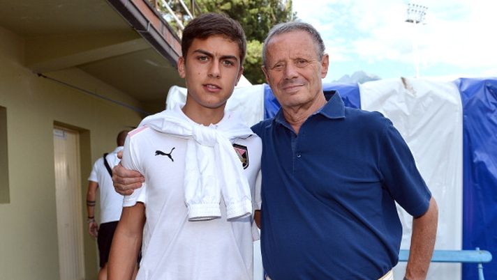 Zamparini e Dybala 