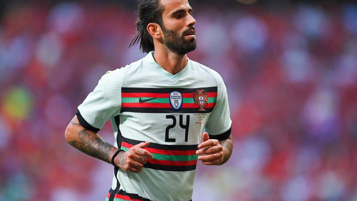 MADRID, SPAIN - JUNE 04: Sergio Oliveira of Portugal looks on during the international friendly match between Spain and Portugal at Wanda Metropolitano stadium on June 04, 2021 in Madrid, Spain. (Photo by David Ramos/Getty Images) 