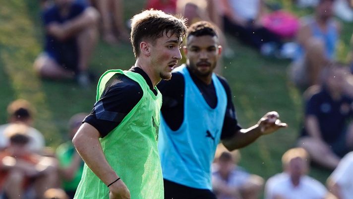 Saelemaekers Messias AC Milan allenamento Milanello