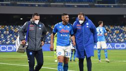 Napoli, tegola Ghoulam: rottura del crociato sinistro, l’algerino si dovrà operare